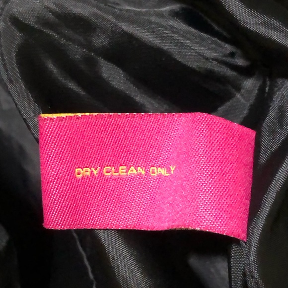 Black Winter Coat Jennyfer J brand 50/50 Wool/Polyester Women’s Size Small - Picture 6 of 7